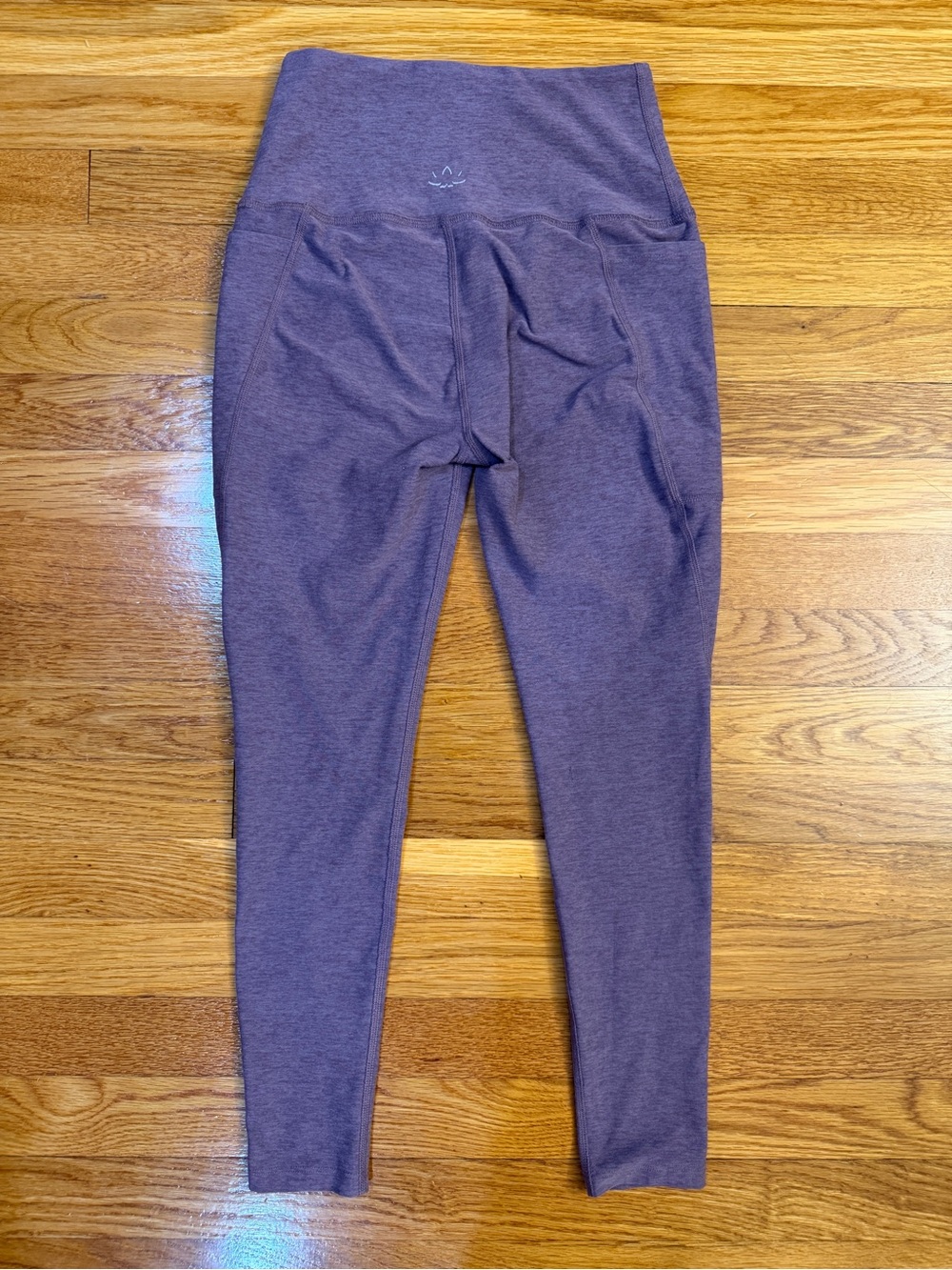 Beyond Yoga X Peloton High Waisted Leggings Heathered Pink - Size Est. Small - Picture 7 of 7